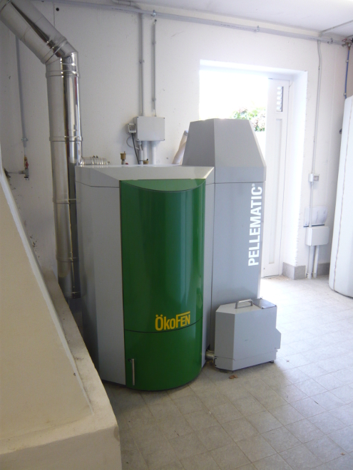 Pellet al posto del gasolio in un Pellet al posto del gasolio in un